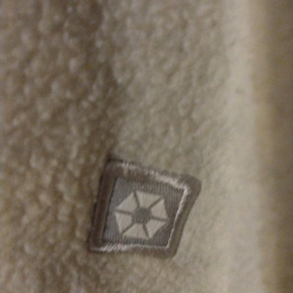 South Pole Fleece 1/4 Zip Pullover White Pull String Hem Soft Warm Layering L - Picture 5 of 10